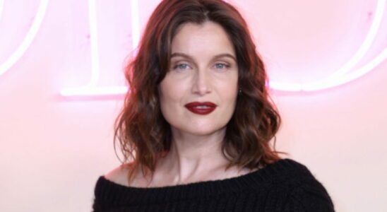 At the Dior show Laetitia Casta plays the femme fatale