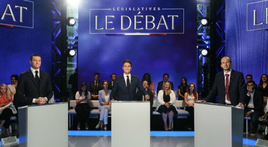 Attal Bompard and Bardella debate on TF1 follow our live