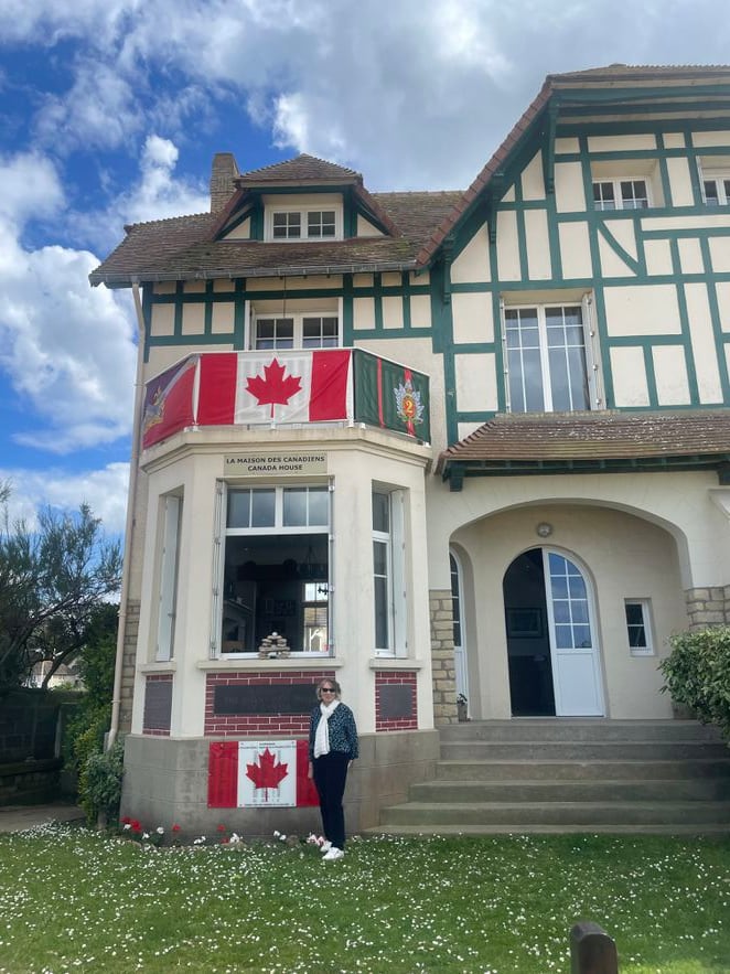 Nicole Hoffer, president of the Maison des Canadiens association.