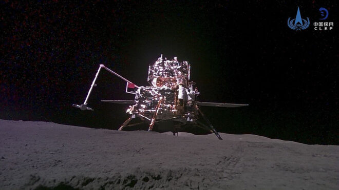 China achieved two important successes on the Moon