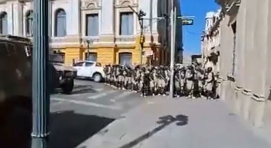 Coup attempt in Bolivia They tried to enter the palace