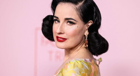 Dita Von Teese reveals her secret to having perfect skin