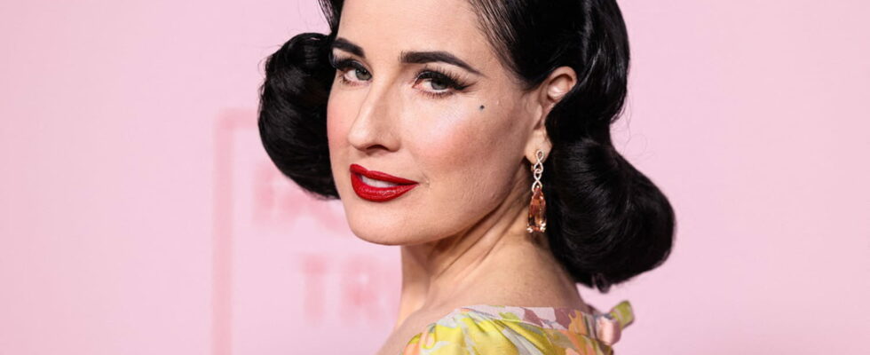 Dita Von Teese reveals her secret to having perfect skin