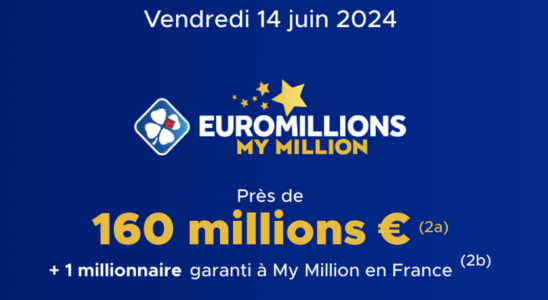 Euromillions result FDJ the draw this Friday June 14 2024