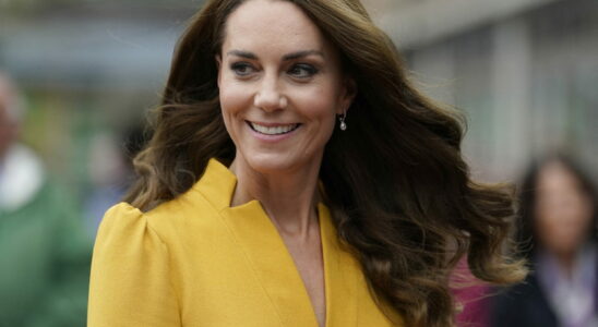 For her big comeback Kate Middleton is radiant thanks to