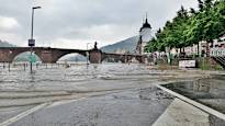 Heavy rains caused severe floods in southern Germany Foreign