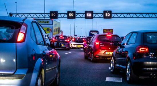 Heavy traffic jam due to A12 roadworks delays of almost