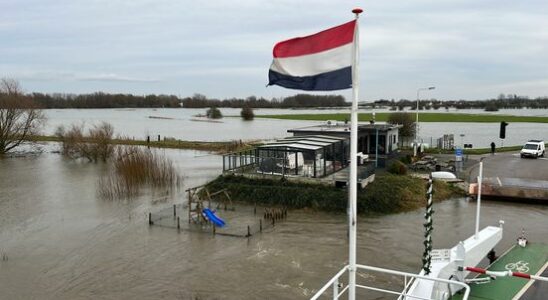 High water from Germany can also cause wet feet here