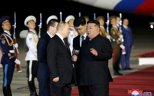 Historical visit from Putin In North Korea after 24 years