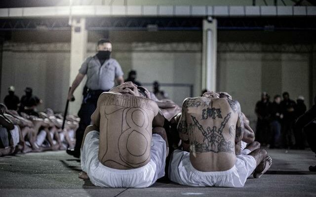 Images that shocked the world Gang members are being transferred