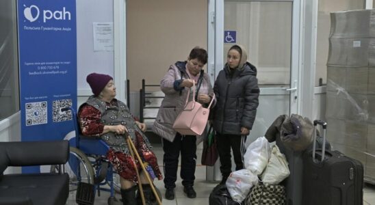 In Sumy the only passage between Ukraine and Russia refugees