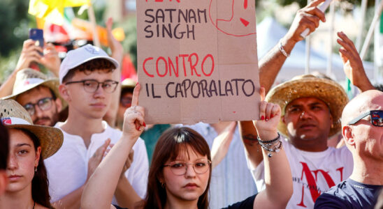 Indian community demonstrates against farming after brutal death of worker