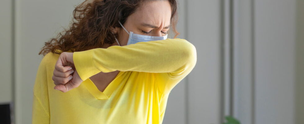 Its not a cold but whooping cough this symptom makes