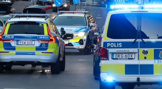 Large police effort in central Stockholm