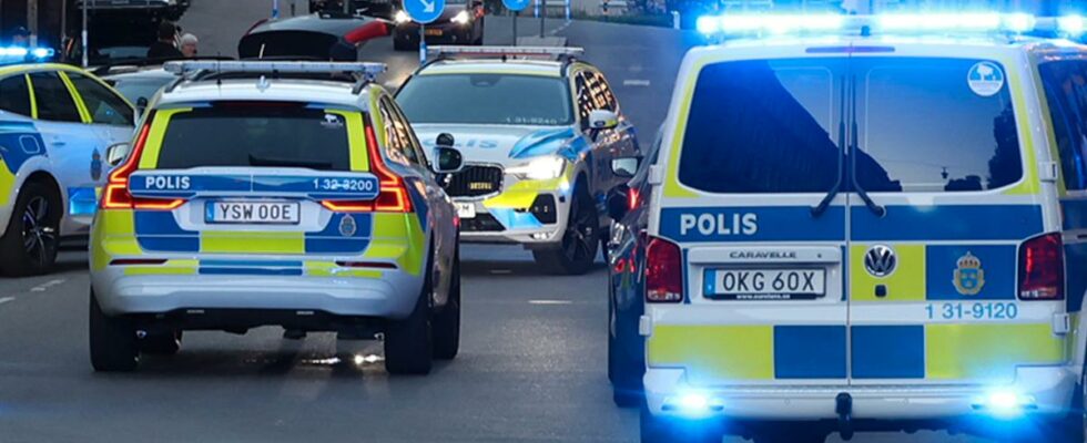 Large police effort in central Stockholm