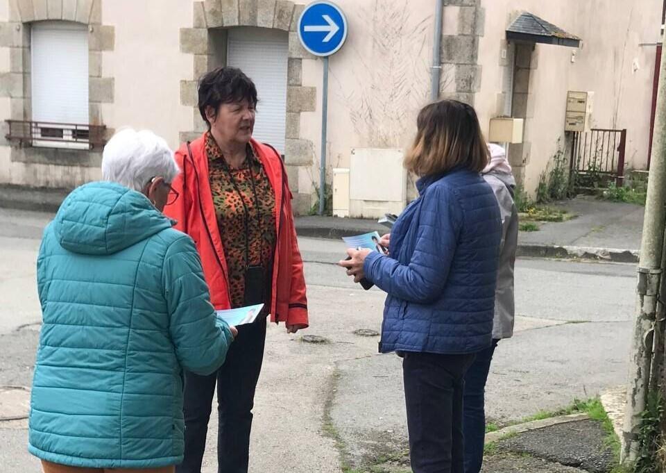 Nicole Le Peih, a retired farmer, is the outgoing Macronist MP.  She is running to try to keep the seat she has held in the National Assembly since 2017.