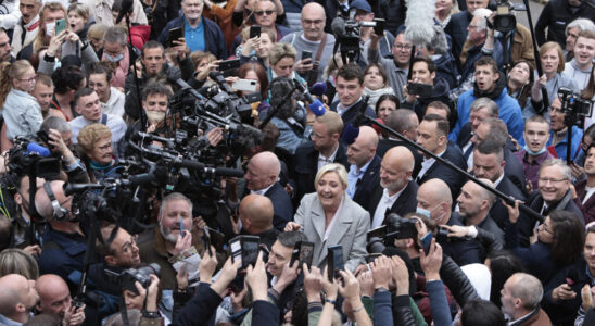 Legislative elections in France the RN vote in Saint Pierre en Auge in