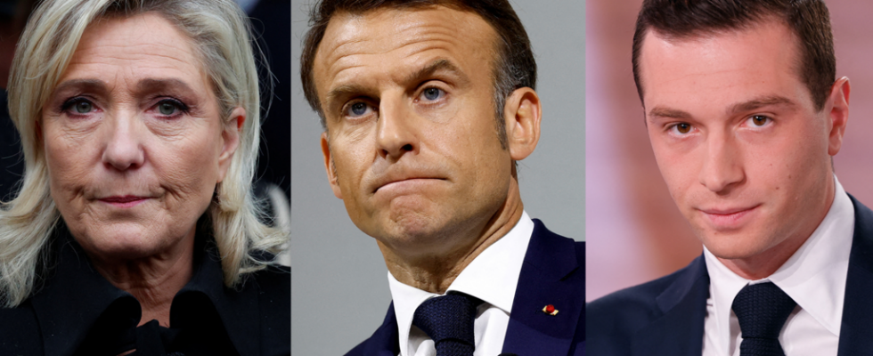 Marine Le Pen outlines the cohabitation between Emmanuel Macron and