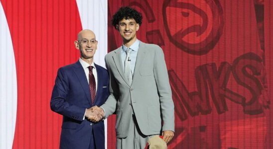 NBA Draft Zaccharie Risacher and Alex Sarr two French people