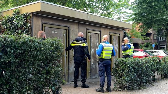 Nuisance drug addicts move to public toilet