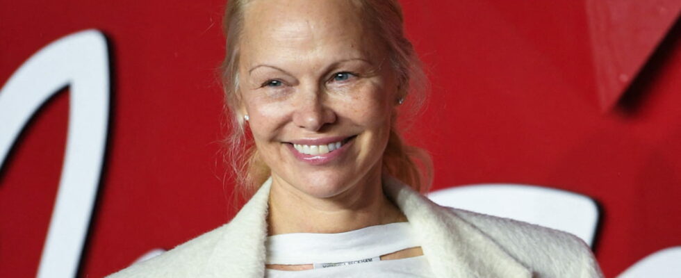 Pamela Anderson films herself without makeup and without filter at