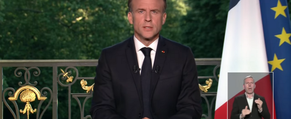 President Emmanuel Macron announces the dissolution of the National Assembly