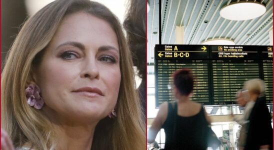 Princess Madeleines unexpected move on the flight to Sweden