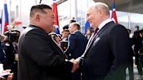 Putin landed in North Korea meeting Kim Jong un at the