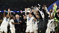 Real Madrid won the Champions League for the 15th time