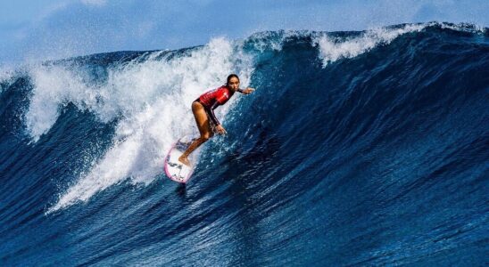 Tahiti surfs for the Olympics