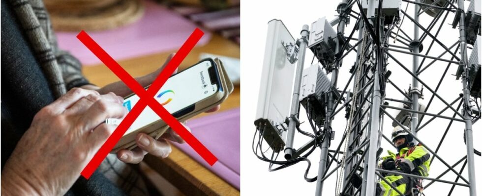 The 2G and 3G networks are turned off – the