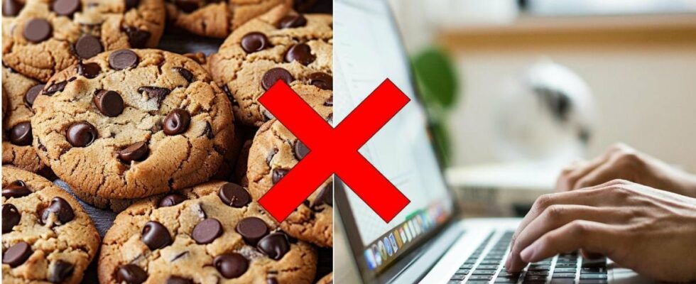 Then you should never accept cookies on the internet Offensive