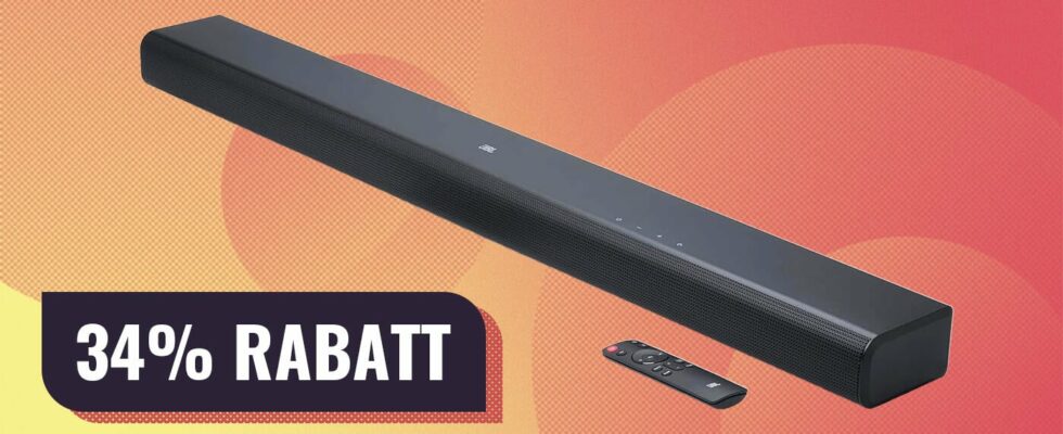 This JBL soundbar is now available at a low price