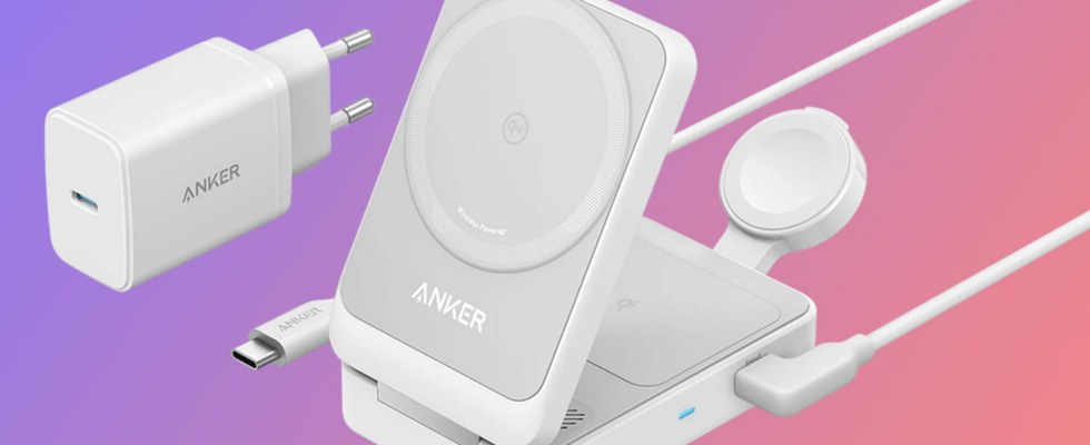 Wireless and compact the Anker MagGo 3 in 1 charger is certainly