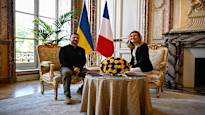 Zelenskyi thanked France for its support Europe is no longer