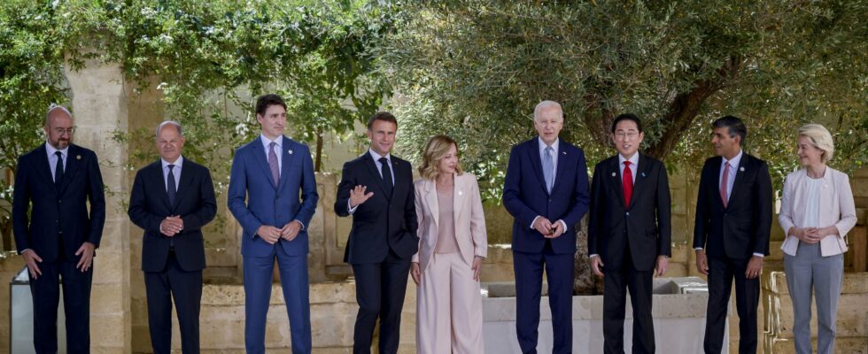 a G7 political agreement on frozen Russian assets – LExpress