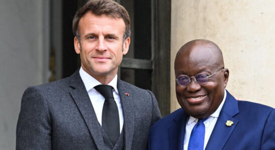 diplomatic ballet at the Elysee with African heads of state