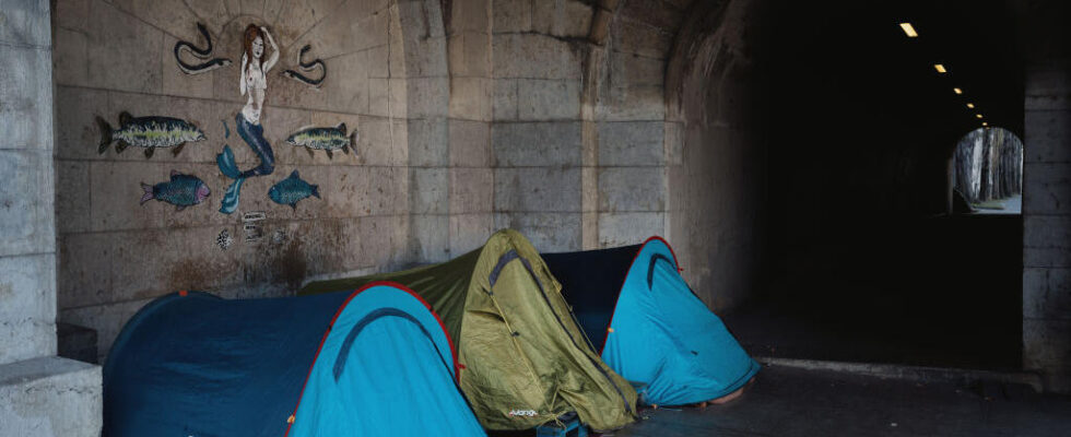 for the 2024 Olympics anti homeless street furniture is multiplying in