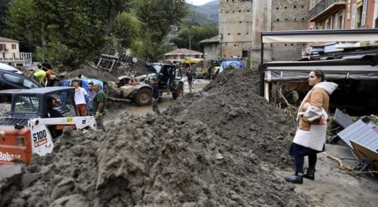 reopening of the Roya tunnel destroyed by bad weather in