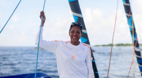 the Olympic flame made a stopover in Guadeloupe before leaving