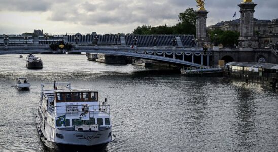 the Seine is still too polluted a month and a