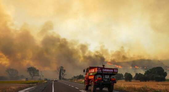 the first forest fires of the season raise fears of