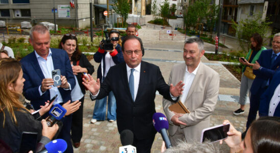 the surprise candidacy of former president Francois Hollande