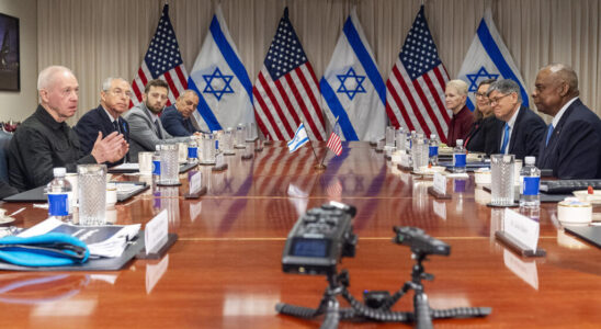 visiting Washington Israeli Defense Minister wants to ensure American support