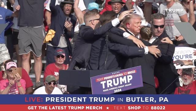 AA-20240713-35135176-35135175-INJURED AFTER EXPLOSION SOUNDS HEARD DURING THE US PRESIDENTIAL CANDIDATE TRUMP ELECTION RALLY