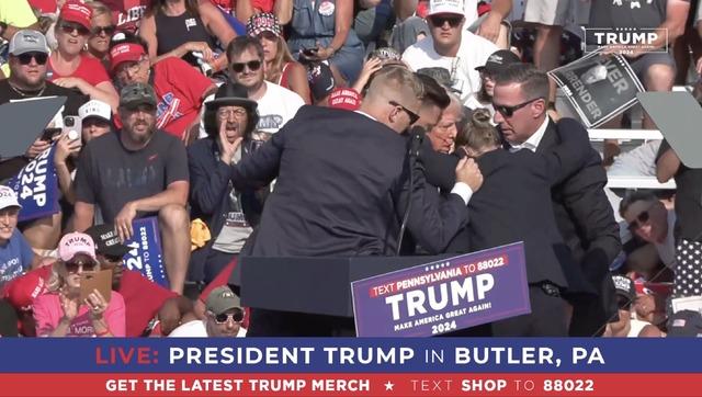 AA-20240713-35135176-35135170-INJURED AFTER EXPLOSION SOUNDS HEARD DURING THE US PRESIDENTIAL CANDIDATE TRUMP ELECTION RALLY