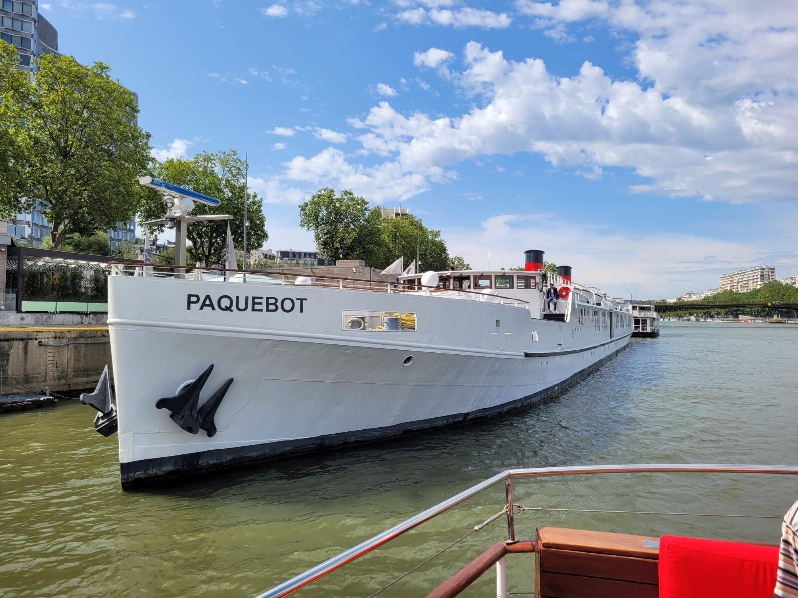 The “Paquebot”, the largest ship in the 2024 Olympic parade.