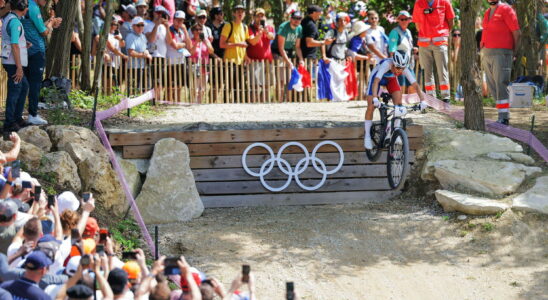 2024 Olympics Cross country mountain biking Ferrand Prevot finally on the roof