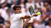 Alcaraz who advanced to the Wimbledon final gave only one