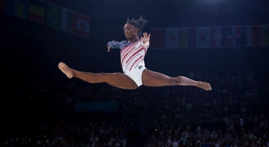 American Simone Biles wins first gold medal in Paris team